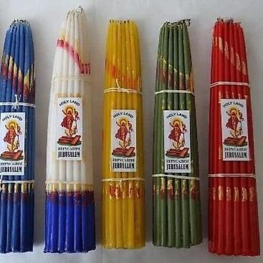 Свечи: Иерусалимские свечи Иерусалимские свечи несут на себе отпечаток — 2