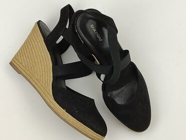 buty z wstazkami: Sandały damskie, rozmiar 40