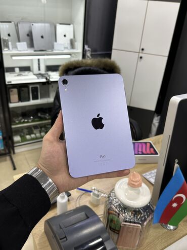 ipad 2: •Apple IPad Mini 6rd / 2022 / 64GB / Purple •Ideal veziyyetdedi