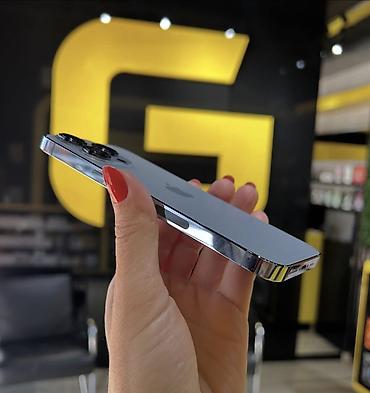 iphone usb: IPhone 13 Pro, 128 GB, Sierra Blue, Sənədlərlə, Zəmanət, Face ID — 3