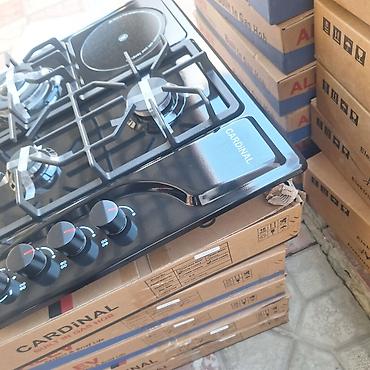Elektrik sobaları: CARDINAL/AEV ankastrə qaz plitəsi - 3 qaz 1 elektirikli elektirik — 7
