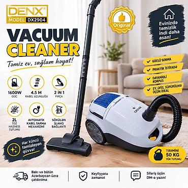 kartof fire: DENX DX2904 tozsoran – evinizdə təmizliyi asan edən güclü və praktik — 1