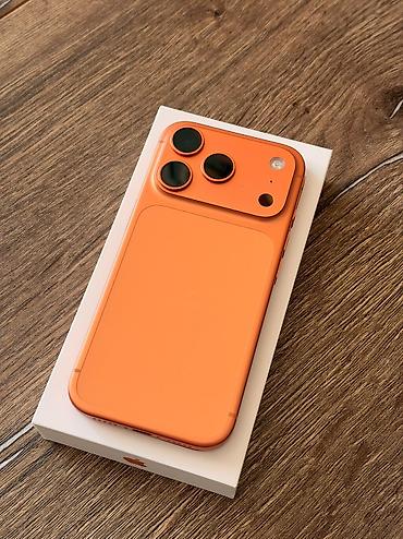 обмен на айфон 6с: IPhone 17 Pro, Б/у, 256 ГБ, Оранжевый, Защитное стекло, Чехол, Кабель, 90 % — 2