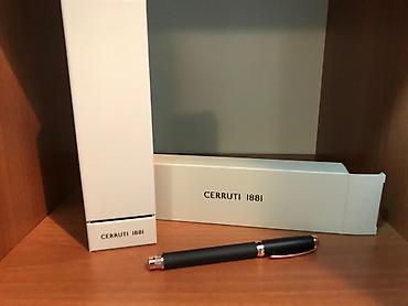 parker: Cerruti 1881 markalı qara rəngli qələm, dəsti ilə birlikdə təqdim — 4