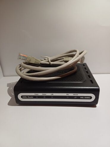 Modemlər və şəbəkə avadanlıqları: D-Link DSL-2500U modem Adapteri yoxdur LAN kabeli verilir Qiymət: 3