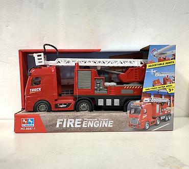 truck: Игрушечная пожарная машина Fire Engine (Rescue Truck) в коробке. 1шт — 1