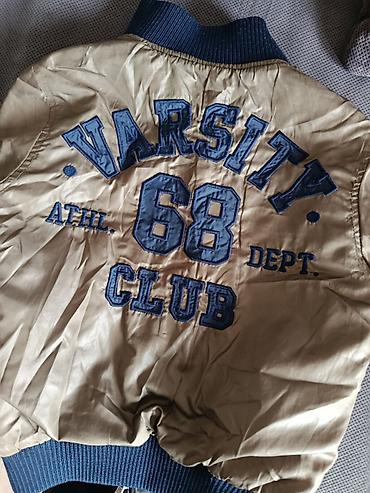 prsluk za devojcice: Reverzibilna dečja jakna sa dva lica - Model: bomber/varsity stil - — 2