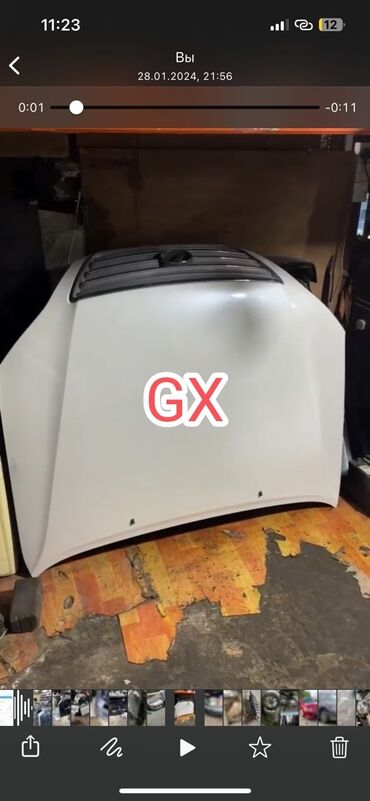 lexus монитор: Капот Lexus цвет - Белый, Оригинал