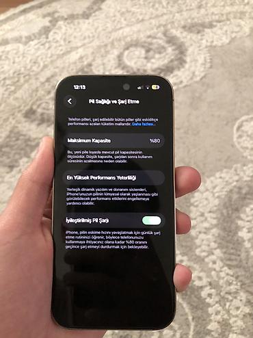 iphone x max ikinci el: IPhone 14 Pro, 128 GB, Matte Gold, Barmaq izi, Face ID, Simsiz şarj — 10