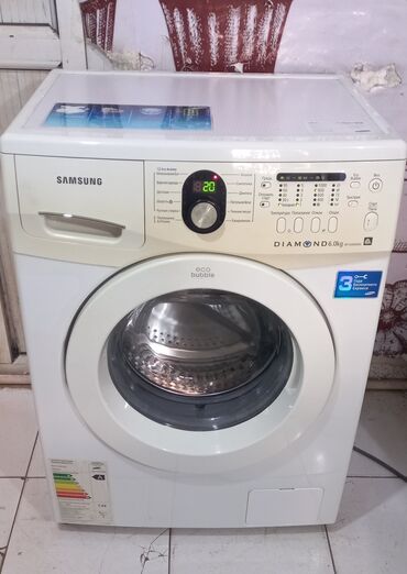 Kondisionerlər: Paltaryuyan maşın Samsung, 6 kq, İşlənmiş, Avtomat, Pulsuz çatdırılma, Ödənişli çatdırılma