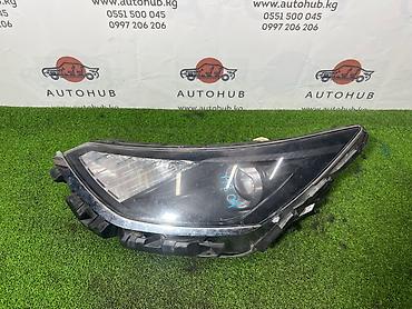 dn8: Передняя левая фара Hyundai 2019 г., Б/у, Оригинал — 1