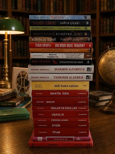 Bədii ədəbiyyat: Məhsul: müxtəlif janrlarda böyük kitab toplusu Tərkib: - Bədii — 10