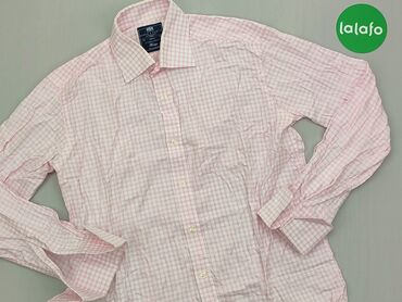 Koszule i bluzki: Koszula, M (EU 38), stan - Bardzo dobry, wzór - Kratka, kolor - Biały