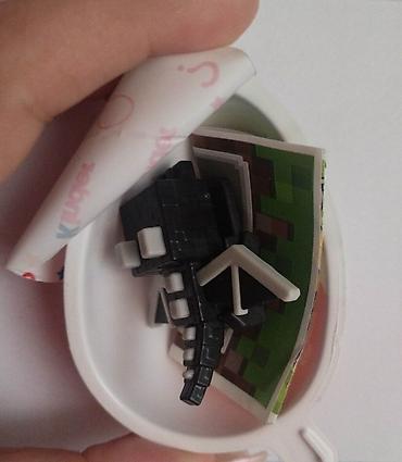 minecraft figurlari: Fiqur, Plastik, rəng - Qara — 1