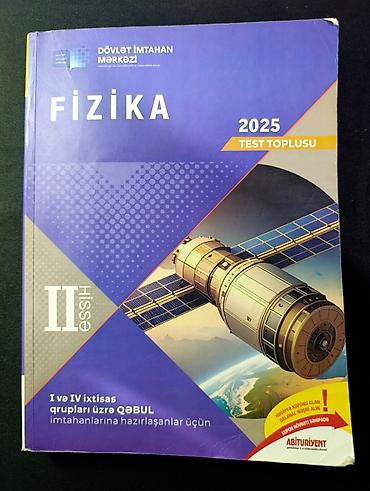 cografiya toplu 1 hisse: II hisse Fizika toplu, Seliqeli veziyyetdedir, arxasinda cavablarida — 1