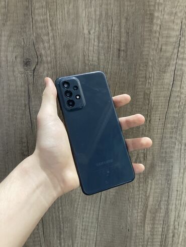 philips telefon: Samsung Galaxy A23, 128 GB, rəng - Qara, İki sim kartlı
