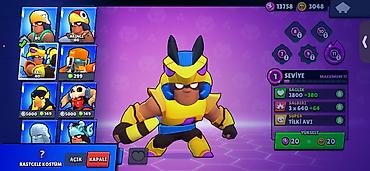 Digər: Brawl Stars oyun hesabı - Kupa: 12,298 Savaşçılar: 55/100 - Hesabda — 17