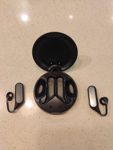 Qulaqcıqlar: İşlənmiş Simsiz (Bluetooth) Qulaqcıqlar, Sony, rəng - Qara — 9