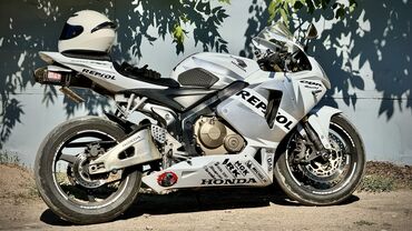 электронные мотоциклы: Спортбайк Honda, 600 куб. см, Бензин, Взрослый, Б/у