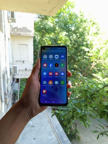 Samsung: Samsung Galaxy A22, rəng - Göy, İki sim kartlı