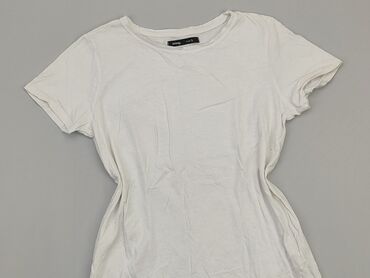 białe bluzki damskie sinsay: T-shirt, SinSay, S, stan - Dobry