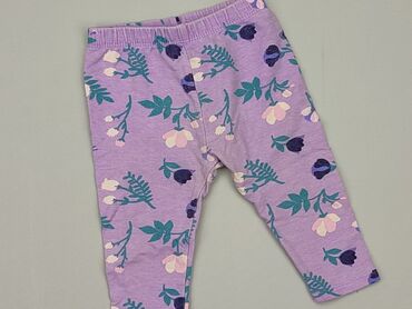 legginsy sportowe dziewczynka: Leggings, So cute, 6-9 months, condition - Good