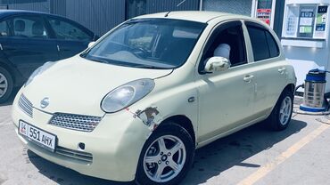 срочно продать машину: Nissan Март: 2003 г., 1.4 л, Вариатор, Газ, Хетчбек