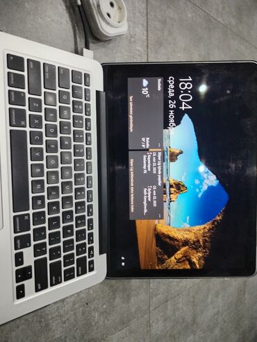 Apple MacBook: Apple MacBook noutbuku - Gümüş/alüminium korpus, qara arxa qapaqda -da lalafo.az — 5 Apple MacBook: Apple MacBook noutbuku - Gümüş/alüminium korpus, qara arxa qapaqda — 5