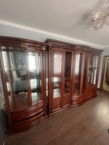 юнешеский гарнитур: Гарнитур для зала, Б/у, Шкаф, Дерево, Самовывоз