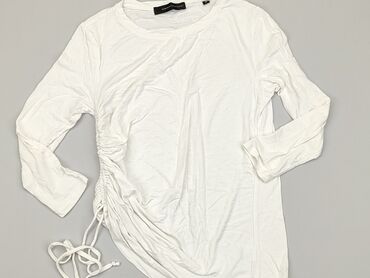 białe eleganckie bluzki z długim rękawem: Bluzka Damska, XS, stan - Dobry