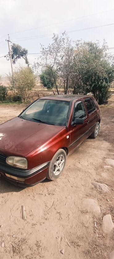 фольсваген голф 2: Volkswagen Golf III, 5‑дверный хэтчбек, бордовый металлик. Главное: -