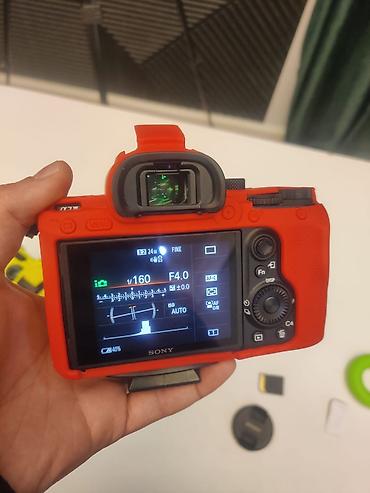 sony a6500: Sony a7 III. Probeg 1.112 İdeal vəziyyətdədir ofisdə istifadə olunub — 4