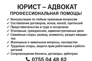 тойго кызмат: Юридикалык кызматтар | Кылмыш-жаза укугу | Консультация