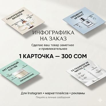 баннер фото: Создание инфографики на заказ. Услуга по разработке дизайна карточек — 1