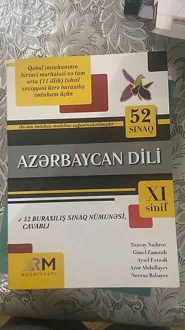 Tədris ədəbiyyatı: Dərs və imtahan hazırlığı üçün kitablar eləsi var 3,4 manat — 6