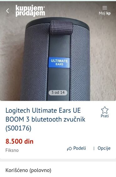 Zvučnici i stereo sistemi: Prenosni Bluetooth zvučnik – vodootporan, snažan i moderan. NJABOLJI — 9