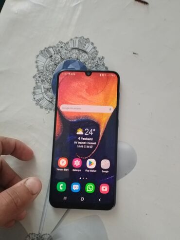 Samsung Galaxy A50, rəng - Göy, Sensor