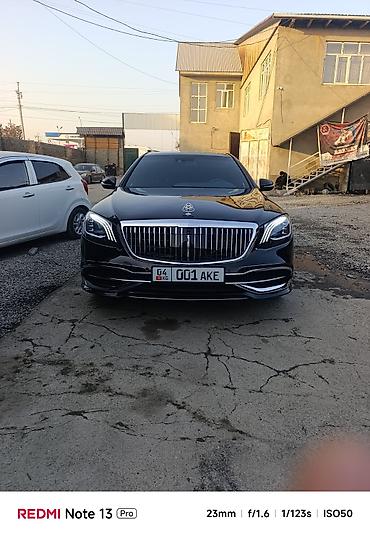 выбор номера о: Mercedes-Benz S-Class: 2007 г., 5.5 л, Автомат, Бензин, Седан — 3