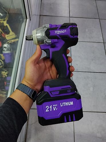 lithium: Аккумуляторный ударный гайковерт Midass - Тип: беспроводной ударный — 1