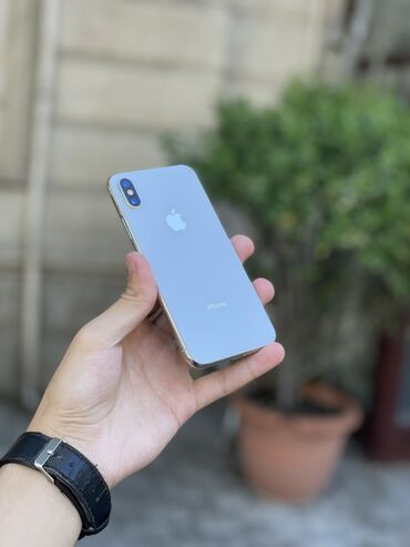 telefon islenmis: IPhone X, 256 ГБ, Белый, Беспроводная зарядка