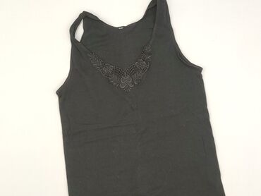 guess t shirty czarne: Топ жіночий, розмір S