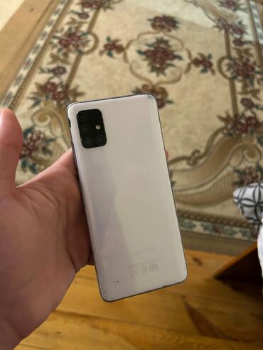 baku electronics notebook qiymetleri: Samsung Galaxy A51 5G, 64 GB, rəng - Ağ
