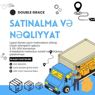 art line: Double Grace Alış & Logistika Xidməti 🌍 Bütün dünyadan sifariş –