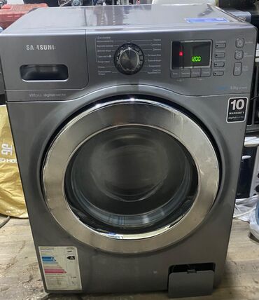 islenmis kondisioner aliram: Стиральная машина Samsung, 8 кг, Б/у, Автомат, Есть сушка