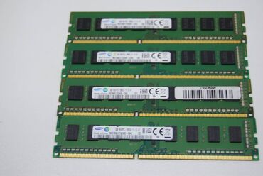 Operativ yaddaş (RAM): Operativ yaddaş (RAM) 4 GB, 1600 Mhz, DDR3, PC üçün, İşlənmiş — 4