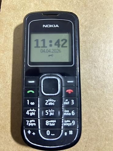 nokia 1202: Nokia rəng - Qara, Düyməli — 1