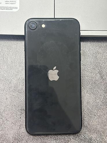 чехол на айфон se: IPhone SE 2020, Б/у, 64 ГБ, Черный, Чехол, 77 % — 2