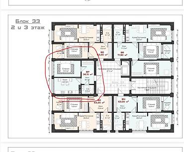 на исык куле: 1 комната, 36 м², Элитка, 2 этаж, ПСО (под самоотделку) — 2