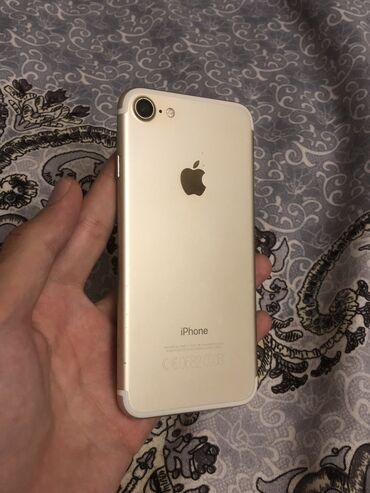 Apple iPhone: IPhone 7, 128 GB, Matte Gold, Barmaq izi