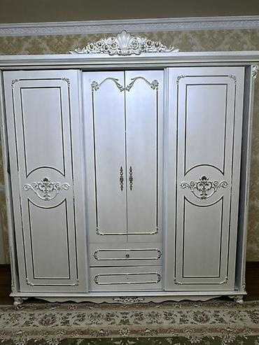 office table: Спальный гарнитур в классическом стиле (цвет: айвори/молочный с — 1